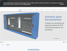 Tablet Screenshot of ltindustrial.es